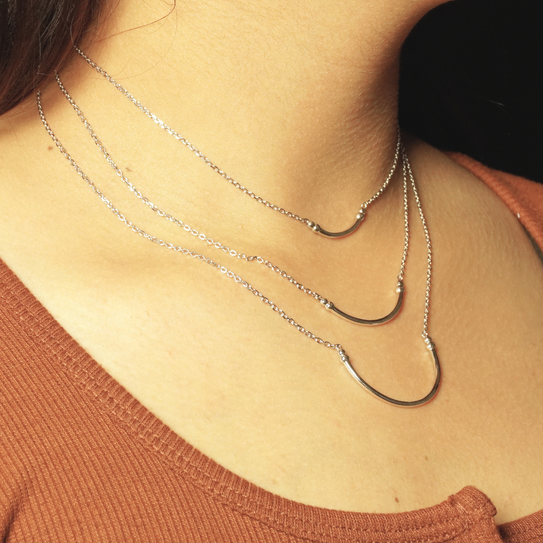Minimal Sterling Silver Layered Chain