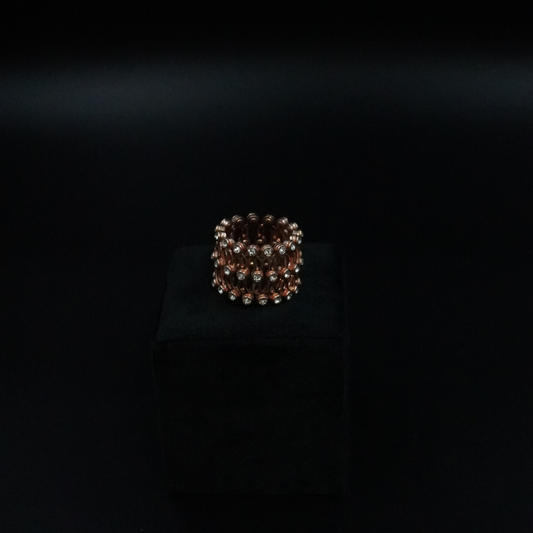 Convertible Rose Gold Ring–Kada (2-in-1 Design)