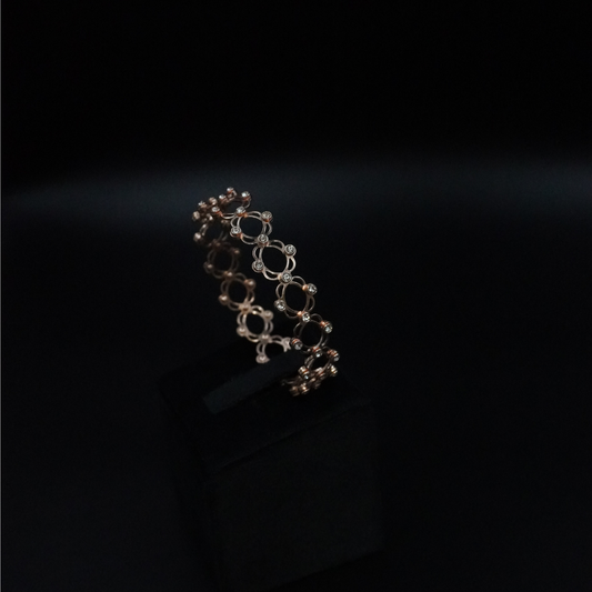 Convertible Rose Gold Ring–Kada (2-in-1 Design)