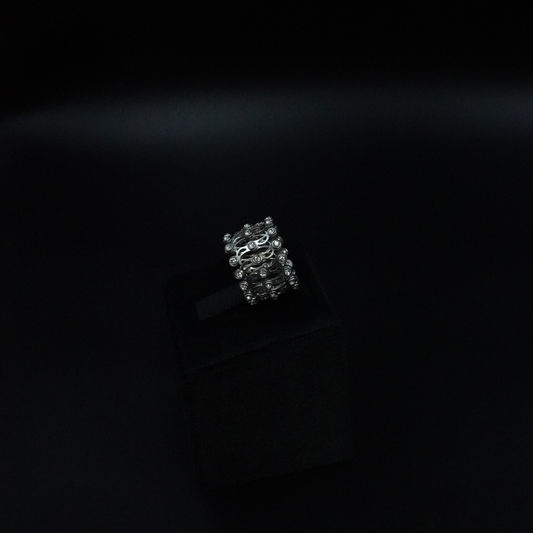 Convertible Silver Ring–Kada (2-in-1 Design)