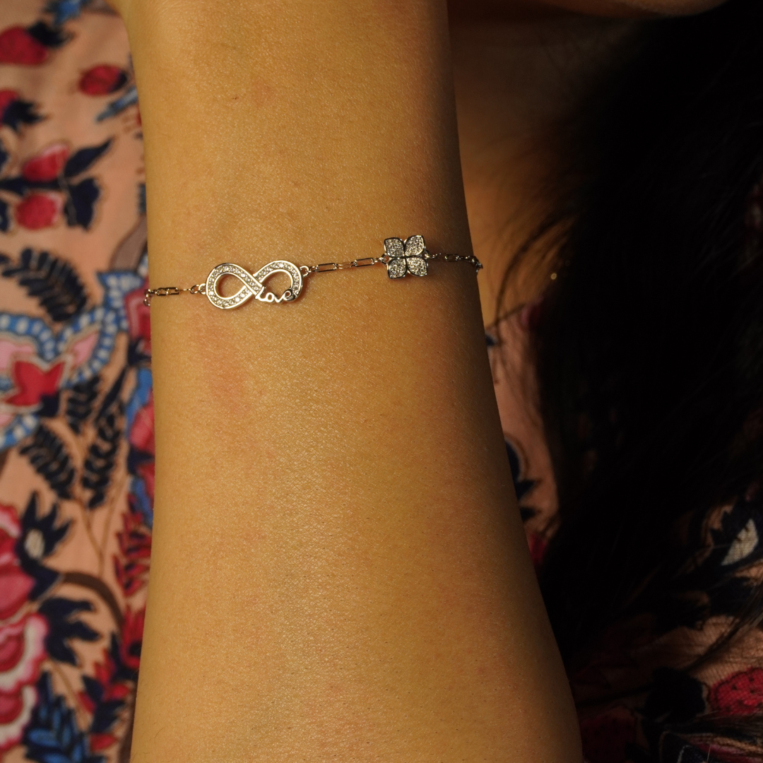 Infinity CZ Delicate Bracelet