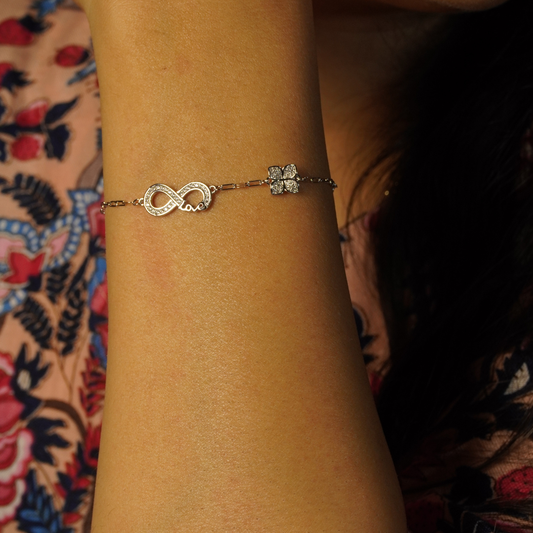 Infinity CZ Delicate Bracelet