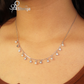 Pearl & CZ Droplet Delicate Chain